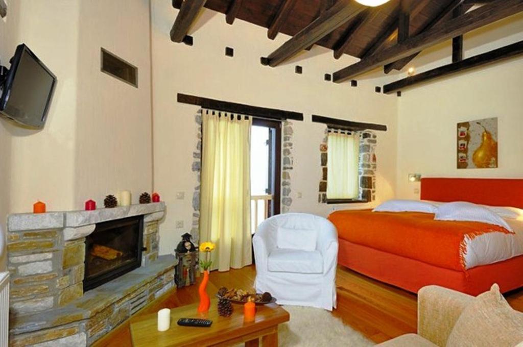 Aparthotel Prasino - Galazio Mourésion Camera foto