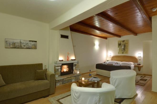 Aparthotel Prasino - Galazio Mourésion Camera foto